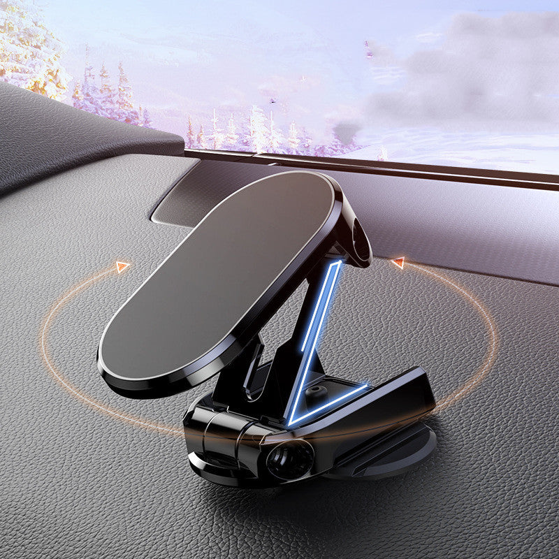 rotate metal magnetic car phone holder foldable universal mobile phone ...