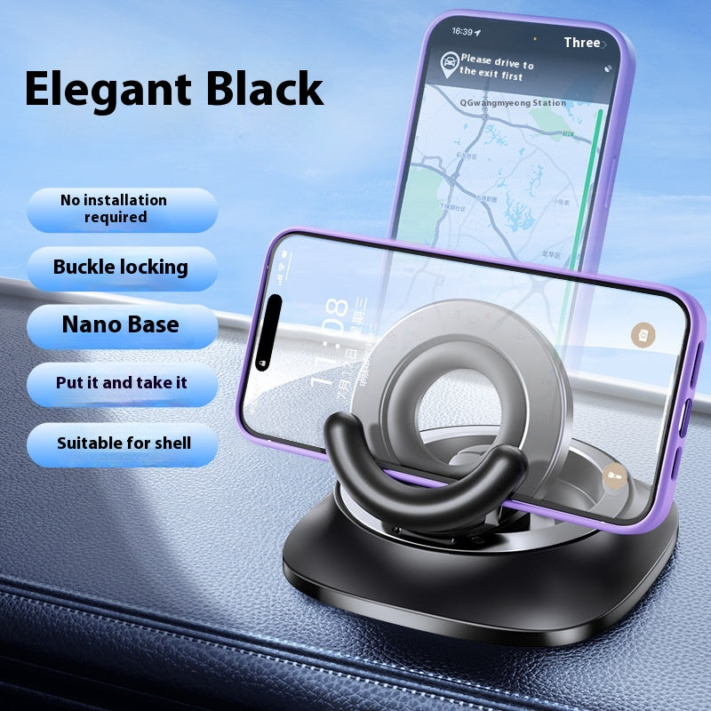 magnetic phone holder with vacuum suction foldable adjustable car mount ...