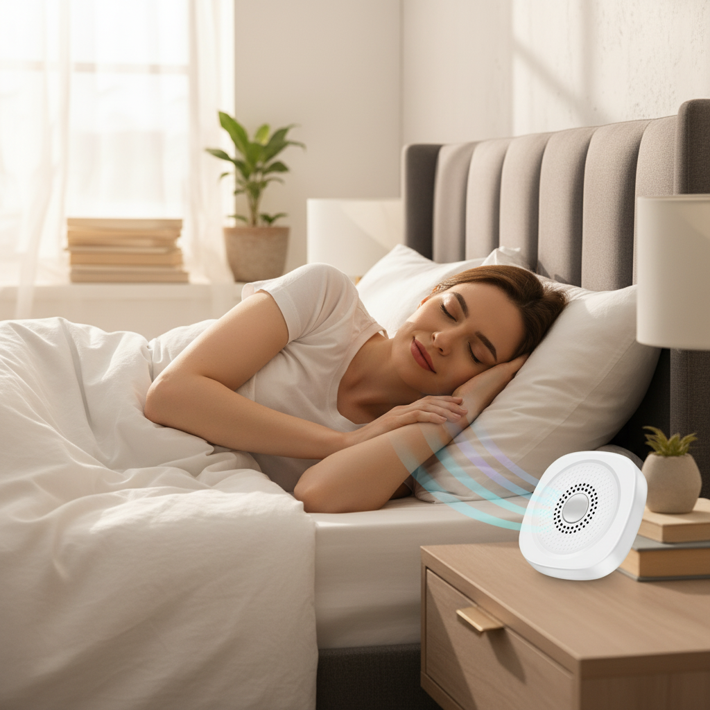 Portable White Noise Machine with Night Light