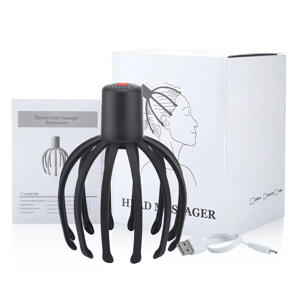electric octopus claw scalp massager